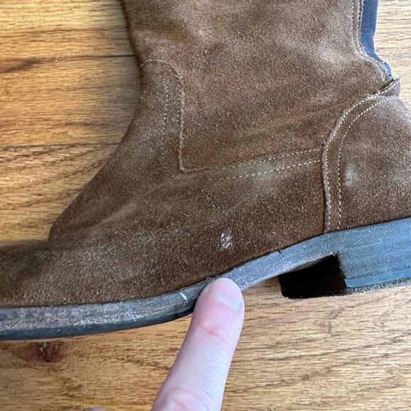 Frye Brown Suede Over the Knee Boots Woman's Size 10 - Picture 11 of 13